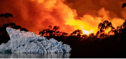 iceberg fire